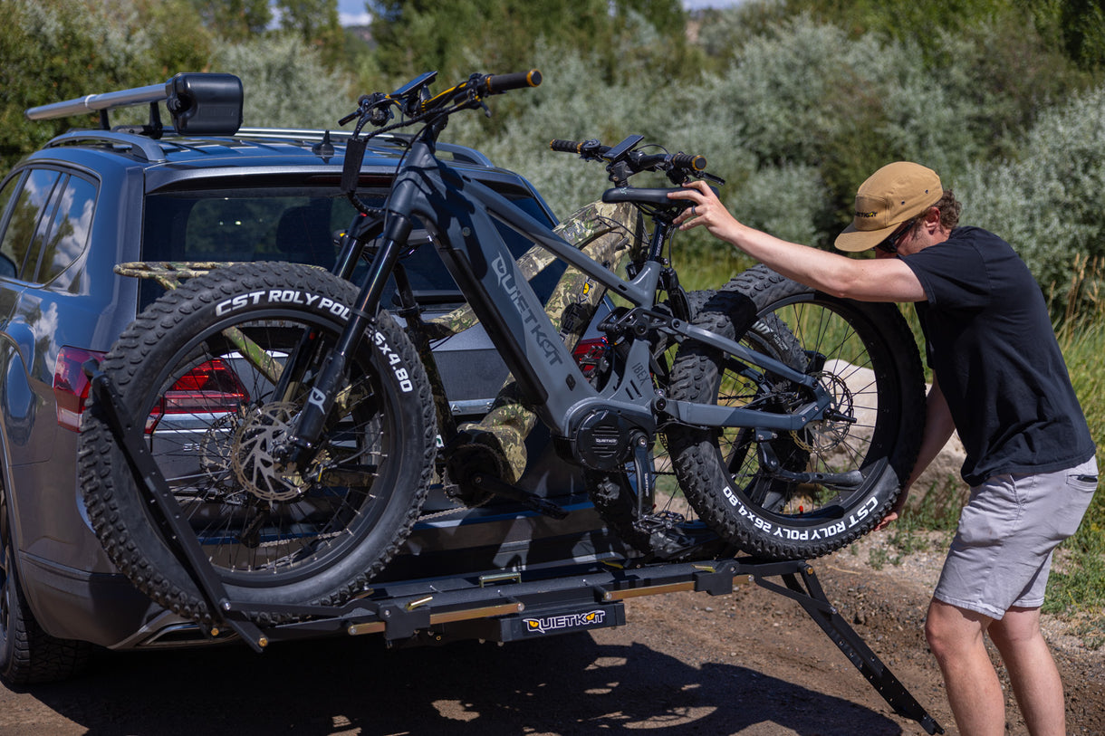 Cargo Carrier Bike Rack Fat Tire Bike Motor Mount The Lifter E