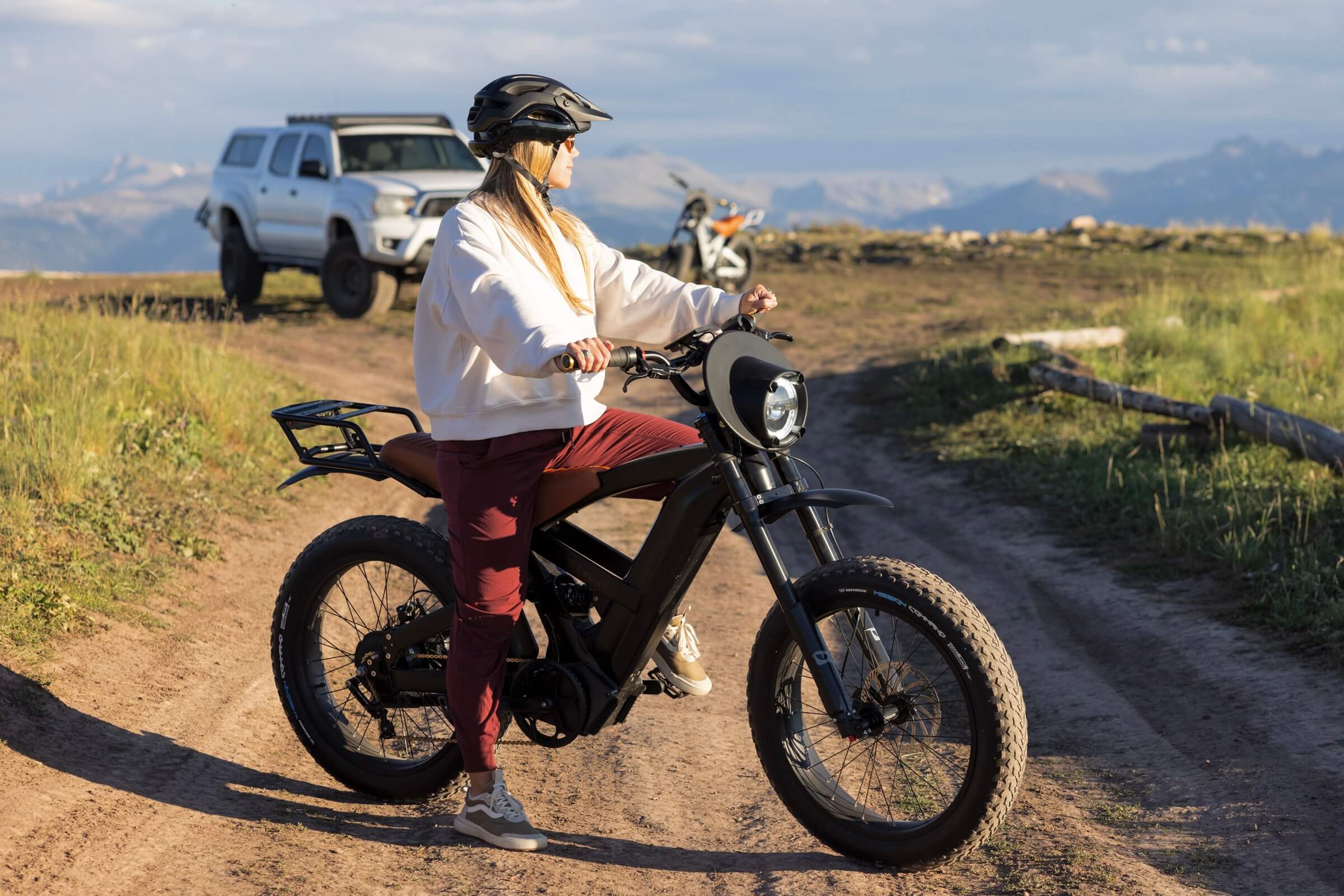 All terrain deals electric motorcycle