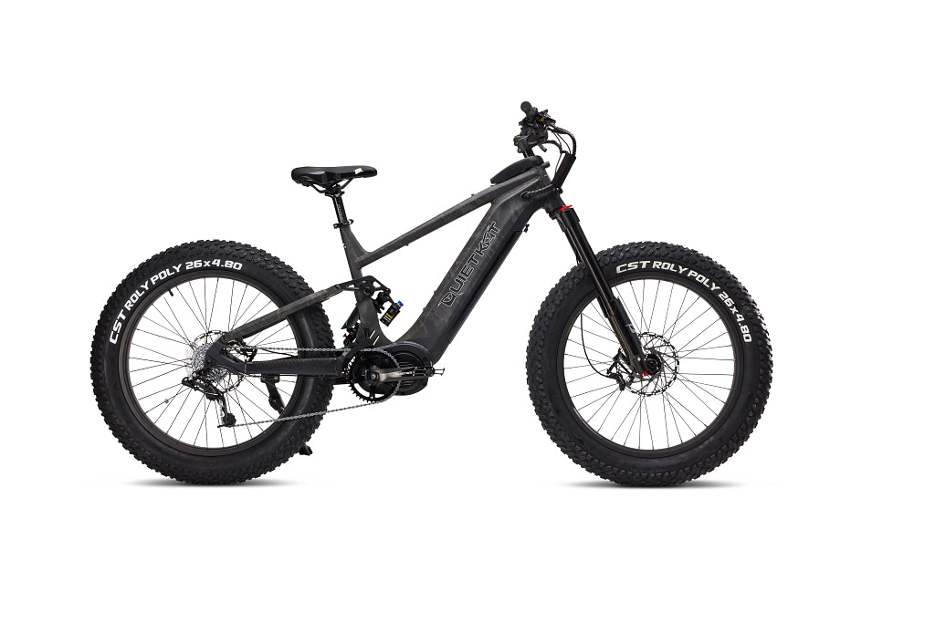 Full Suspension Quiet Cat Electric Bikes QuietKat Apex Pro 1000W