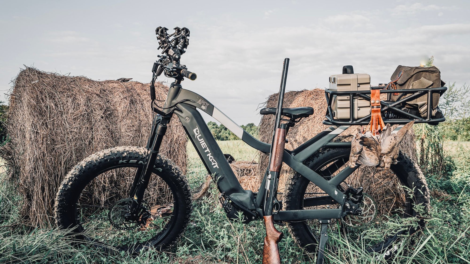 Hunter Bike Module Experience The Apex Pro Electric Hunting Bike – QUIETKAT USA