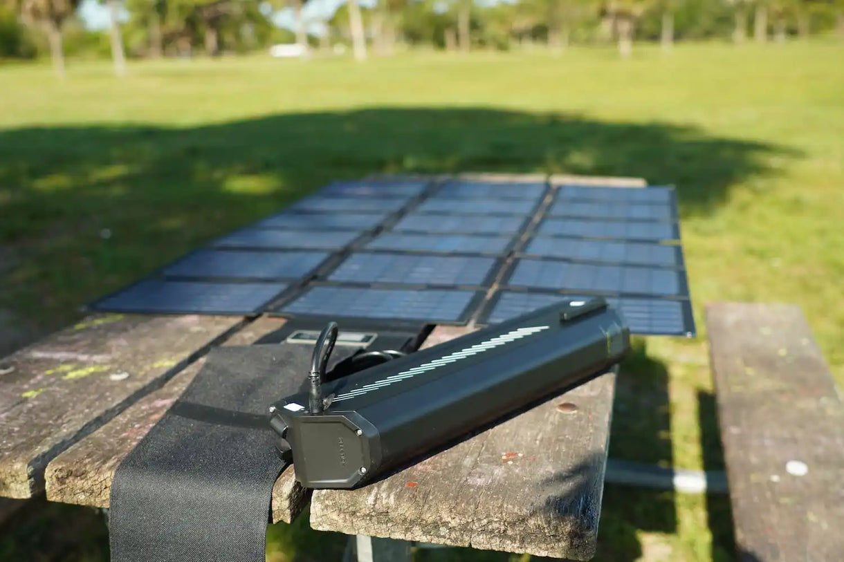 electric bicycle solar charger Buy Now Portable Solar Charging Station – QUIETKAT USA