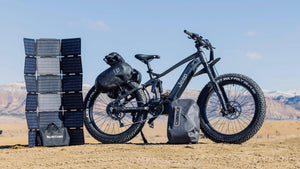 Portable E-Bike Solar Charging Station