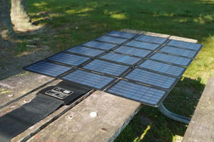 Station de recharge solaire portable pour vélo électrique